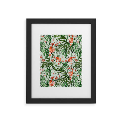Marta Barragan Camarasa Exotic flower nature 027 Framed Art Print