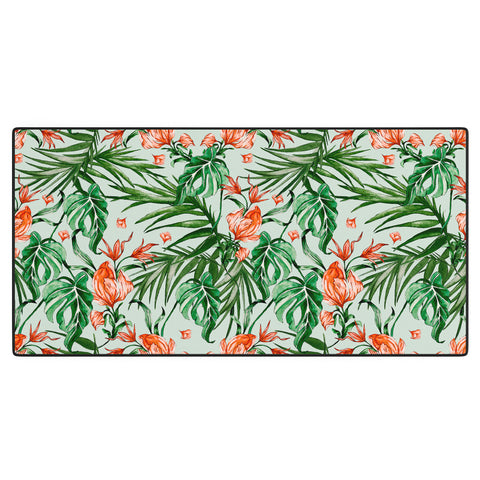 Marta Barragan Camarasa Exotic flower nature 027 Desk Mat