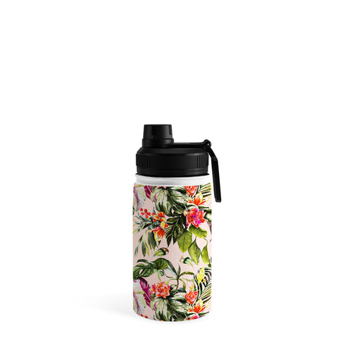 Marta Barragan Camarasa Exotic jungle bouquet Water Bottle
