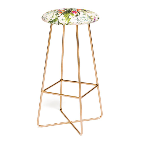 Marta Barragan Camarasa Exotic jungle bouquet Bar Stool