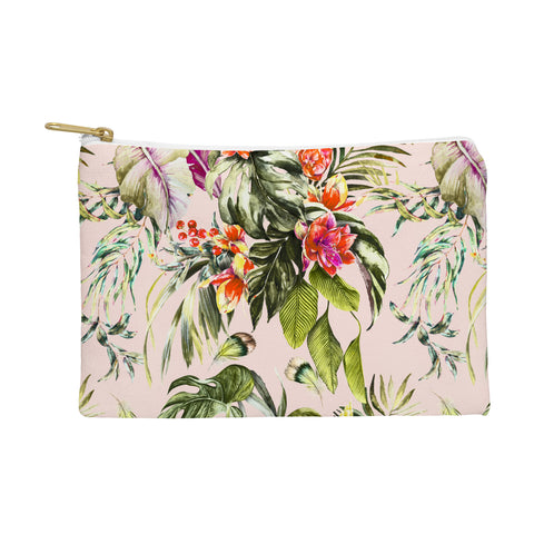 Marta Barragan Camarasa Exotic jungle bouquet Pouch