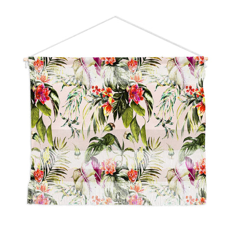 Marta Barragan Camarasa Exotic jungle bouquet Wall Hanging Landscape