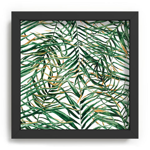 Marta Barragan Camarasa Exotic Leaves Recessed Framing Square