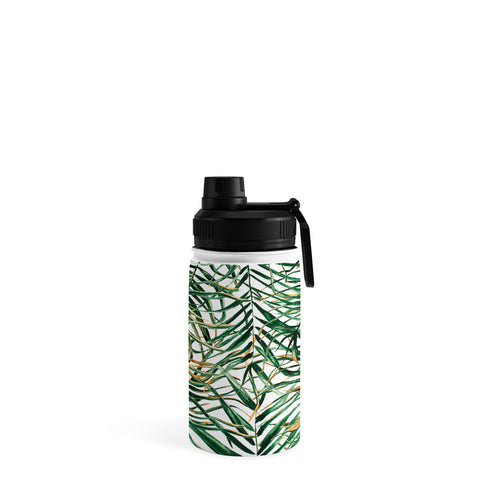 Marta Barragan Camarasa Exotic Leaves Water Bottle