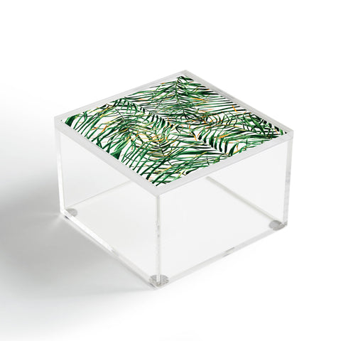 Marta Barragan Camarasa Exotic Leaves Acrylic Box