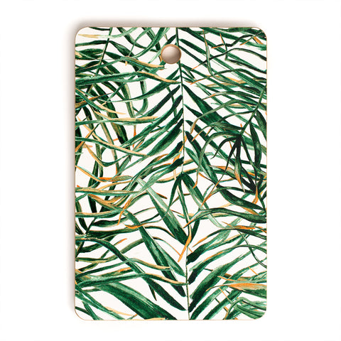 Marta Barragan Camarasa Exotic Leaves Cutting Board Rectangle
