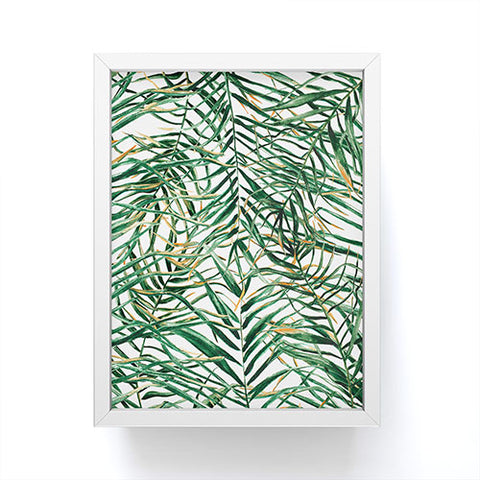 Marta Barragan Camarasa Exotic Leaves Framed Mini Art Print
