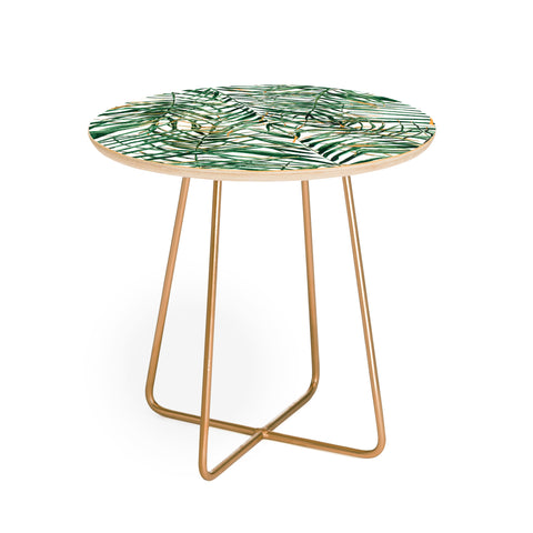 Marta Barragan Camarasa Exotic Leaves Round Side Table