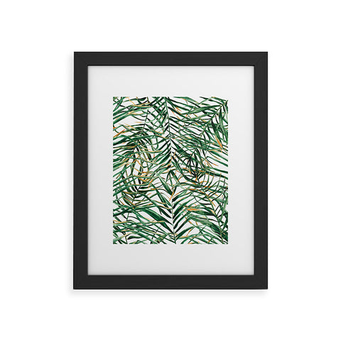 Marta Barragan Camarasa Exotic Leaves Framed Art Print