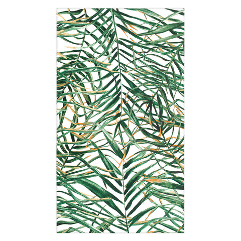 Marta Barragan Camarasa Exotic Leaves Tablecloth