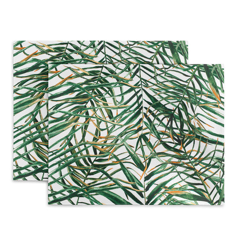 Marta Barragan Camarasa Exotic Leaves Placemat