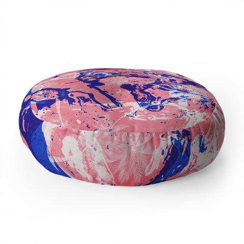 Marta Barragan Camarasa Exotic Marble I Floor Pillow Round