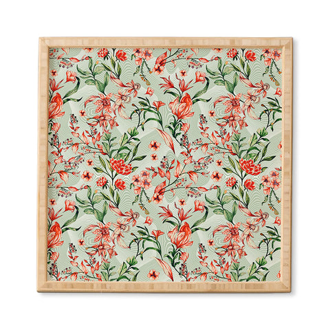Marta Barragan Camarasa Exotic tropical bloom 027 Framed Wall Art
