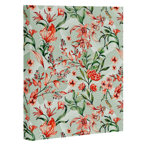 Marta Barragan Camarasa Exotic tropical bloom 027 Art Canvas