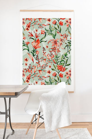 Marta Barragan Camarasa Exotic tropical bloom 027 Art Print And Hanger