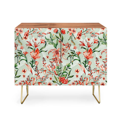 Marta Barragan Camarasa Exotic tropical bloom 027 Credenza