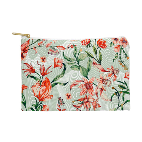 Marta Barragan Camarasa Exotic tropical bloom 027 Pouch