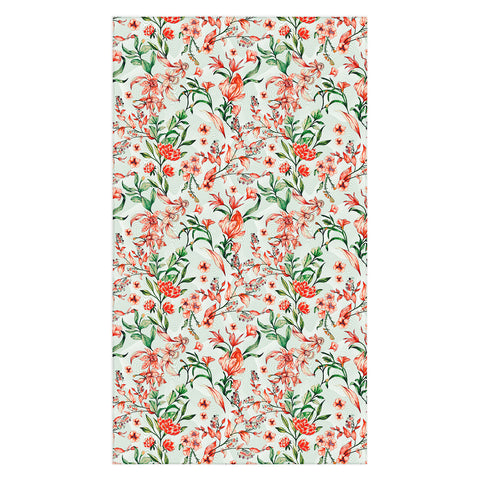 Marta Barragan Camarasa Exotic tropical bloom 027 Tablecloth