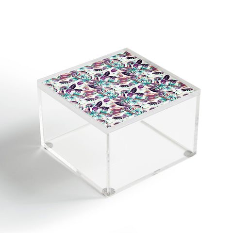 Marta Barragan Camarasa Exotic winter botany Acrylic Box