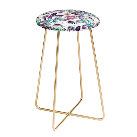 Marta Barragan Camarasa Exotic winter botany Counter Stool