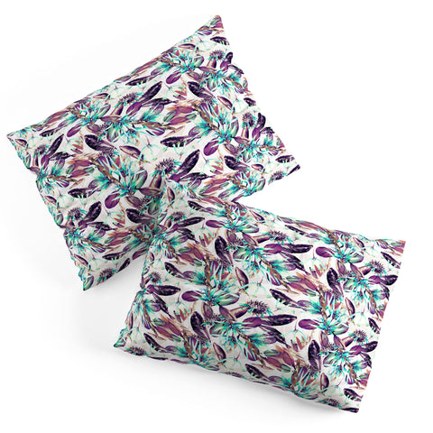 Marta Barragan Camarasa Exotic winter botany Pillow Shams
