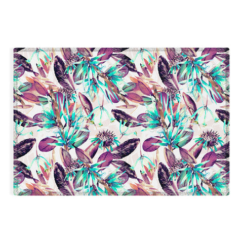 Marta Barragan Camarasa Exotic winter botany Outdoor Rug