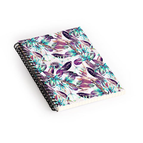 Marta Barragan Camarasa Exotic winter botany Spiral Notebook