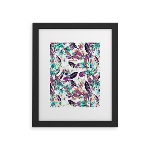 Marta Barragan Camarasa Exotic winter botany Framed Art Print