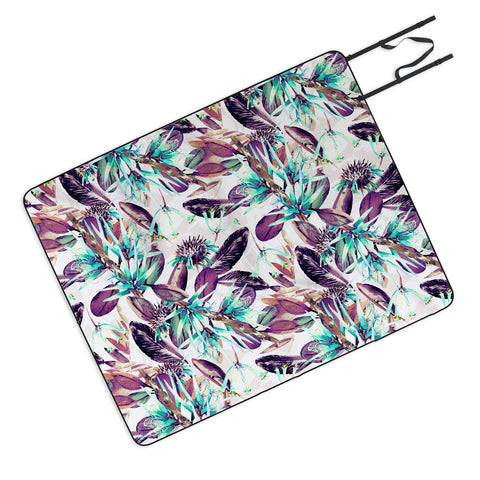 Marta Barragan Camarasa Exotic winter botany Picnic Blanket