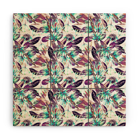 Marta Barragan Camarasa Exotic winter botany Wood Wall Mural