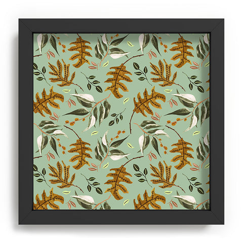 Marta Barragan Camarasa Fall of fall leaves Recessed Framing Square