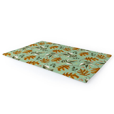 Marta Barragan Camarasa Fall of fall leaves Area Rug