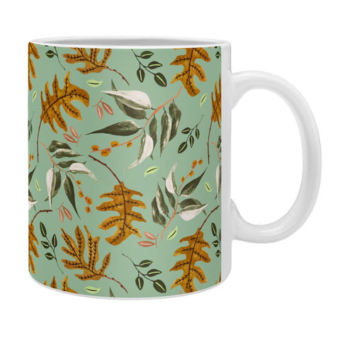Marta Barragan Camarasa Fall of fall leaves Coffee Mug