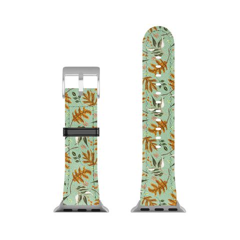 Marta Barragan Camarasa Fall of fall leaves Apple Watch Band