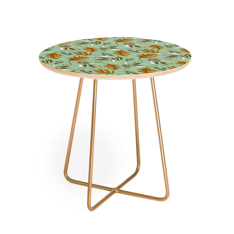 Marta Barragan Camarasa Fall of fall leaves Round Side Table