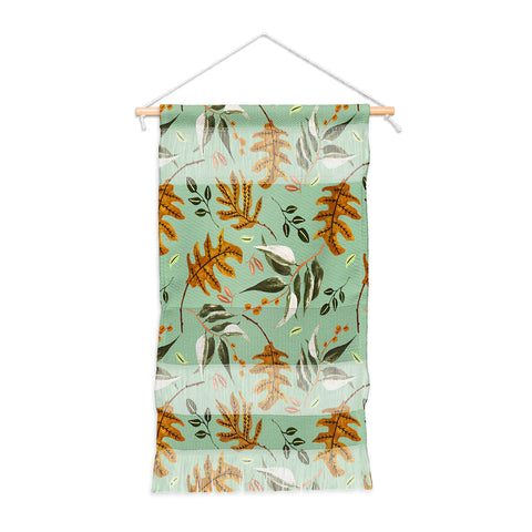 Marta Barragan Camarasa Fall of fall leaves Wall Hanging Portrait