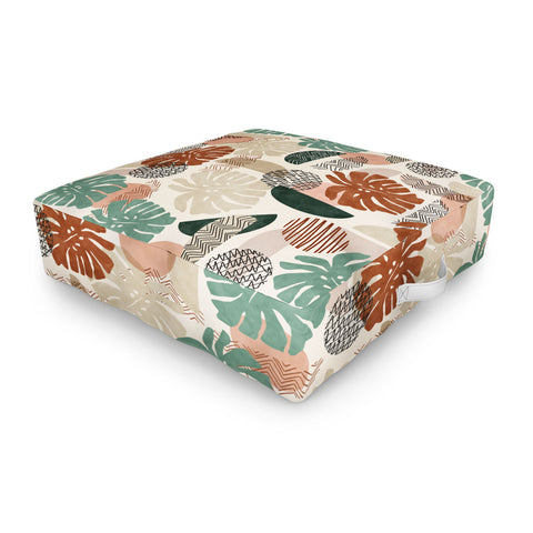 Marta Barragan Camarasa Fantasy abstract nature Outdoor Floor Cushion