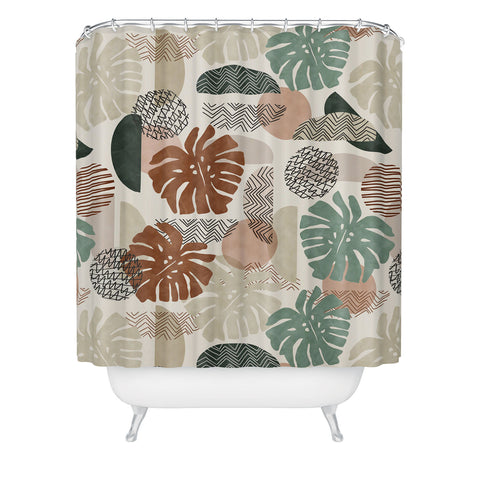 Marta Barragan Camarasa Fantasy abstract nature Shower Curtain