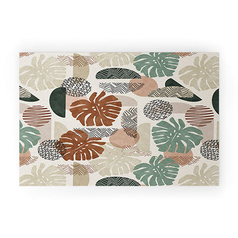 Marta Barragan Camarasa Fantasy abstract nature Welcome Mat