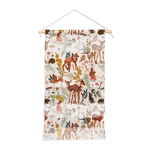 Marta Barragan Camarasa Fawns in the autumn forest Wall Hanging Portrait