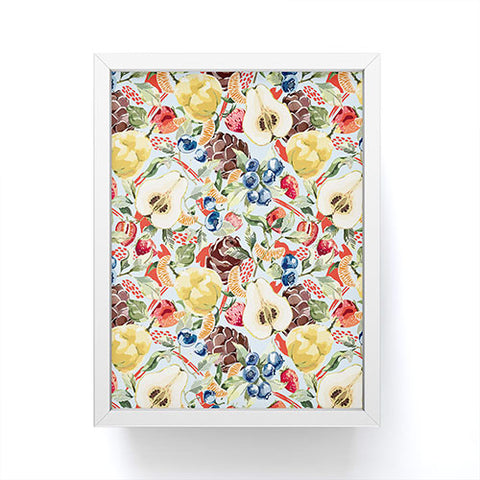 Marta Barragan Camarasa Festival of colorful fruits 22 Framed Mini Art Print