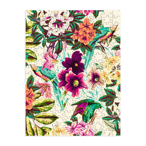 Marta Barragan Camarasa Floral and exotic birds Puzzle