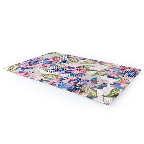 Marta Barragan Camarasa Flower geometric stroke Area Rug