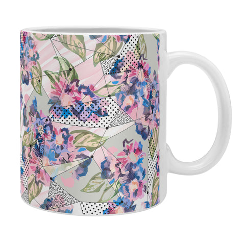 Marta Barragan Camarasa Flower geometric stroke Coffee Mug