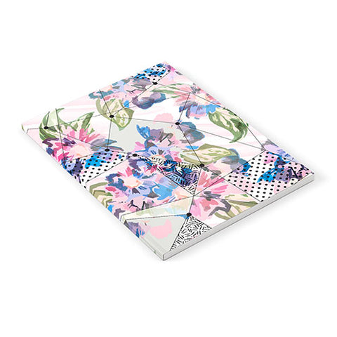 Marta Barragan Camarasa Flower geometric stroke Notebook