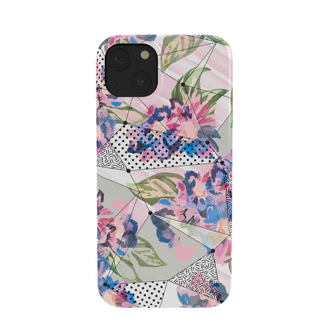 Marta Barragan Camarasa Flower geometric stroke Phone Case