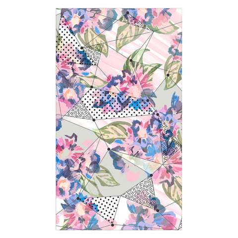 Marta Barragan Camarasa Flower geometric stroke Tablecloth