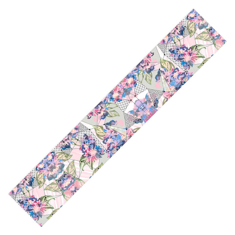 Marta Barragan Camarasa Flower geometric stroke Table Runner