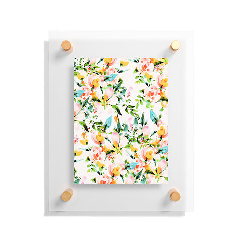 Marta Barragan Camarasa Flowered Floating Acrylic Print