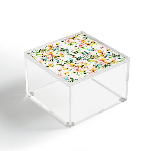 Marta Barragan Camarasa Flowered Acrylic Box